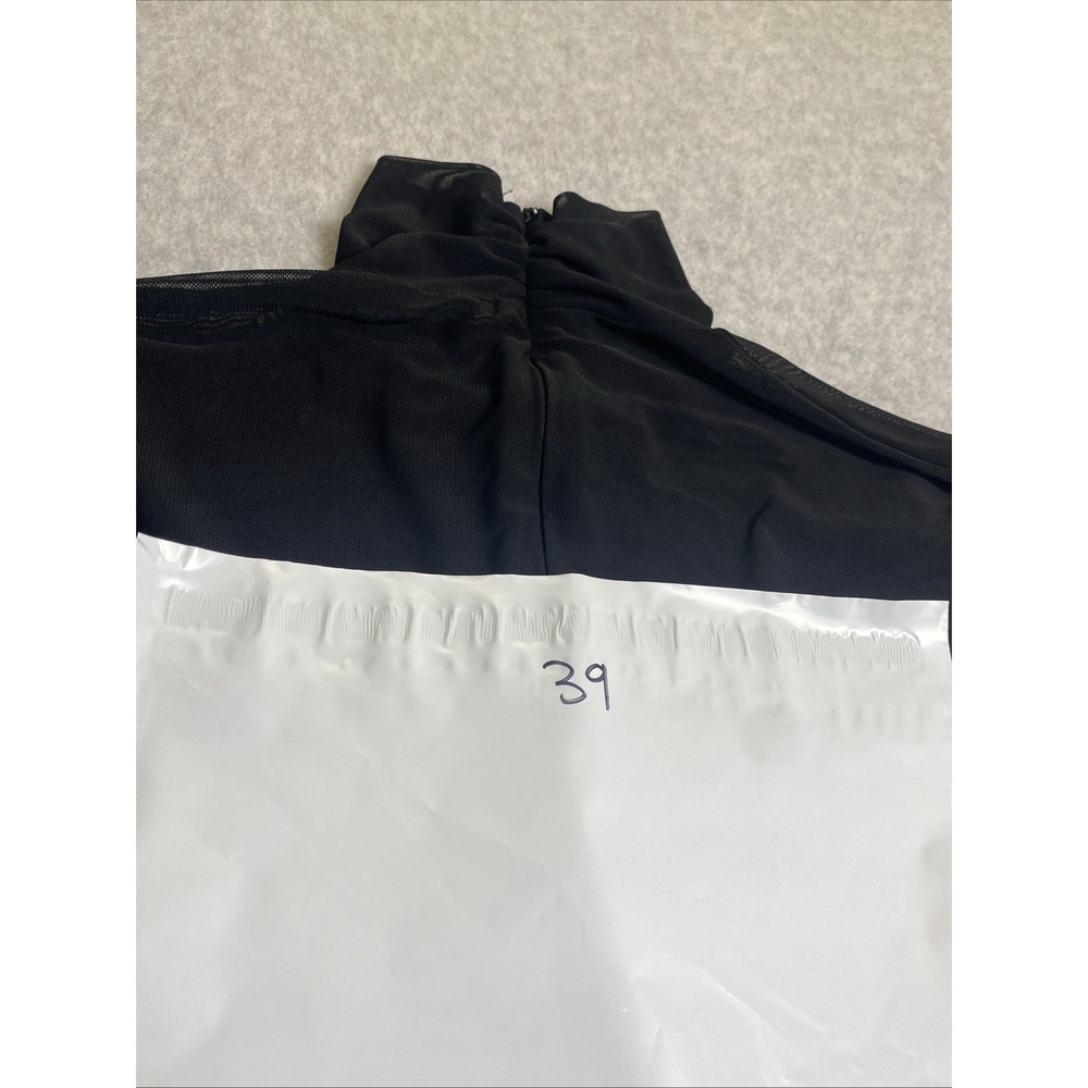 Dolce & Gabbana Black Cropped Full Zip Jacket Womens Small S No Tag Fits IT 40 - Picture 8 of 8